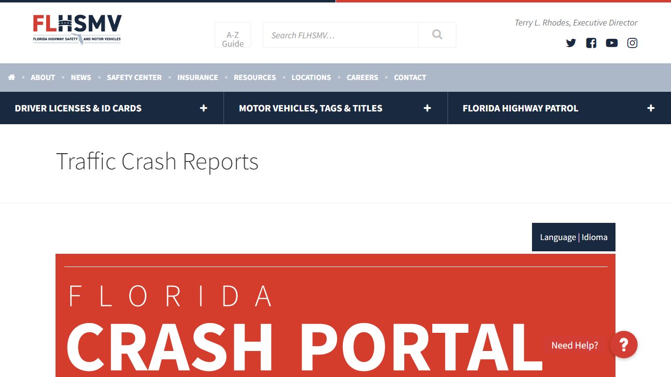 Traffic Crash Reports - Florida Department of Highway Safety and Motor ...